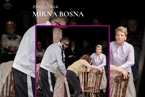 Predstava "Mirna Bosna" večeras na sceni Kamernog teatra 55