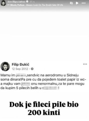 Foto: Printscreen Instagram/don.filipo.tatto