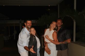 Njene fotografije sa Đokovićem zapalile interet!