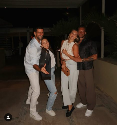 Njene fotografije sa Đokovićem zapalile interet!