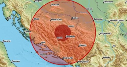 Zemljotres pogodio područje Zenice!
