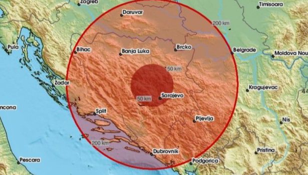 Zemljotres pogodio područje Zenice!