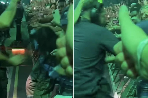 Haos na koncertu FOTO: INSTAGRAM