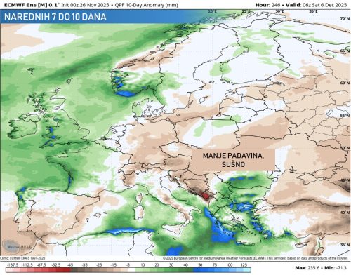 BHmeteo: Stabilniji period pred nama!