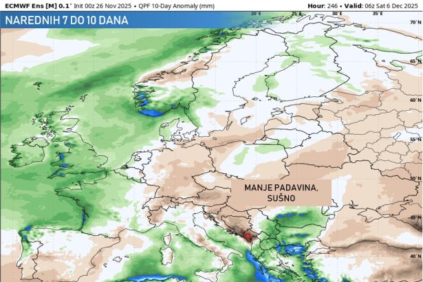 BHmeteo: Stabilniji period pred nama!