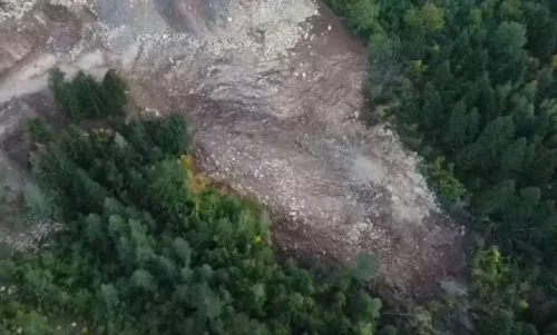 Evidentna erozija tla na lokalitetu Curine njive!