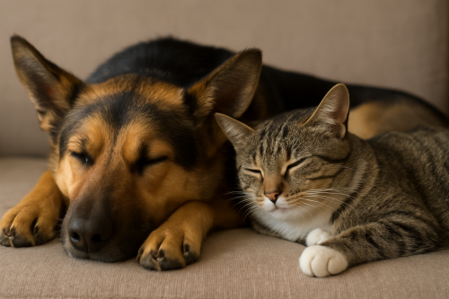 Mačke i psi / ILUSTRACIJA