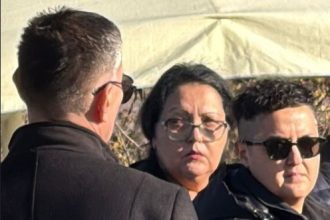 MARIJA ŠERIFOVIĆ NAKON ŠTO JE SAHRANILA OCA