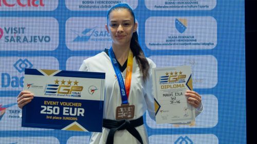 Ejla Makaš donijela BiH drugu medalju FOTO: Taekwondo savez FBIH