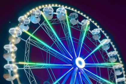 Panoramski točak se zaglavio dok su ljudi bili na vrhu!