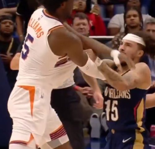 Tučnjava u NBA Foto: screenshot