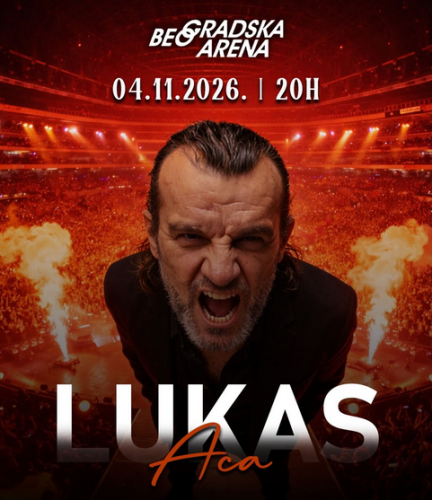 Aca Lukas najavio KONCERT u Beogradskoj Areni