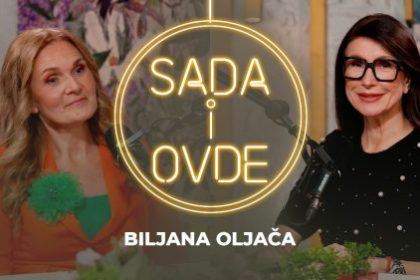 Biljana Oljača u podkastu „Sada i ovde“!