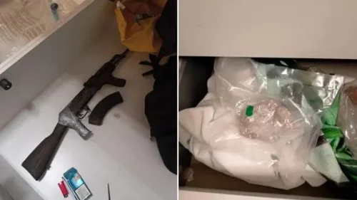 Dva mladića uhapšena FOTO: MUP KS