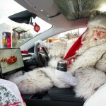 Djed Mraz zaustavljen zbog prebrze vožnje!