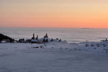 Prokoško jezero potpuno zaleđeno!