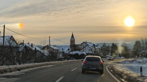 Lažno sunce na nebu iznad BiH