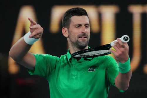 NOVAK ĐOKOVIĆ BEZ BORBE (AP Photo/Dita Alangkara)