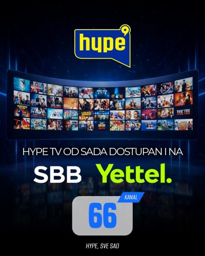 HYPE NASTAVLJA DA SE ŠIRI!