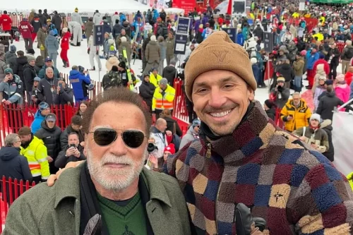 Ibrahimović se u Austriji družio (Foto: Instagram)