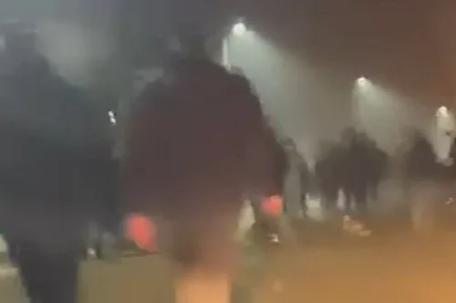 U tučnjavi navijača u Tuzli (Screenshot)