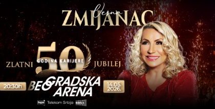 VESNA ZMIJANAC I HYPE PRODUKCIJA PRIPREMAJU SPEKTAKL U BEOGRADSKOJ ARENI!