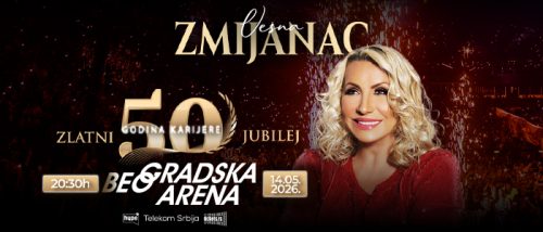 VESNA ZMIJANAC I HYPE PRODUKCIJA PRIPREMAJU SPEKTAKL U BEOGRADSKOJ ARENI!