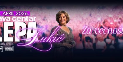 KARTE ZA KONCERT LEPE LUKIĆ U SAVA CENTRU U PRODAJI!