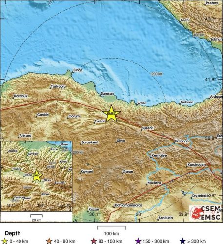Jak zemljotres jutros pogodio Tursku! 
