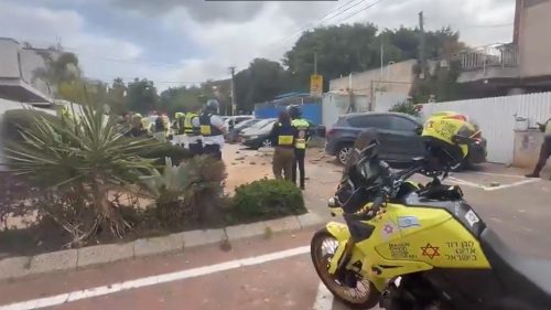 Iran ispalio balističku raketu Screenshot