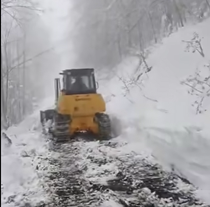 Snježni nanosi na Kozari visoki i do dva metra!