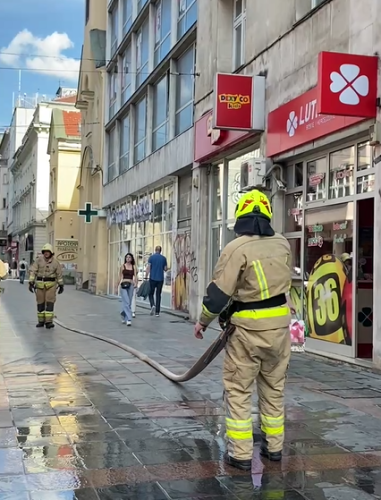 Požar u centru Sarajeva