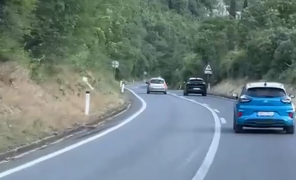 Snimak opasne vožnje