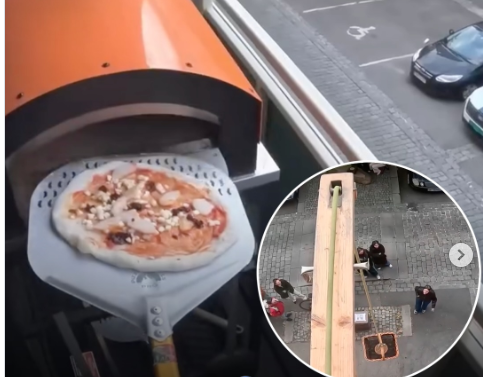 Napravio pizzeriju na balkonu! 