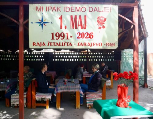 Kultna kafana "Šetalište" tradicionalno okuplja Sarajlije za Prvi maj!