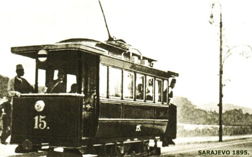 Prvi električni tramvaj u Sarajevu