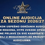 "HYPE ZVEZDE" OTVARAJU ONLINE PRIJAVE ZA NOVU SEZONU!