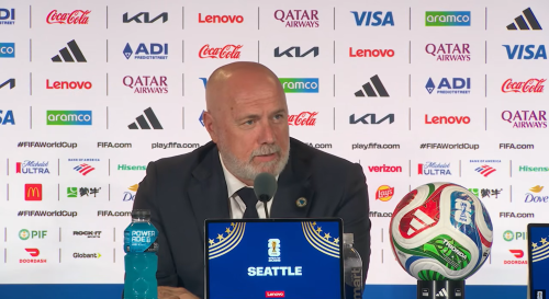 Sergej Barbarez na press konferenciji