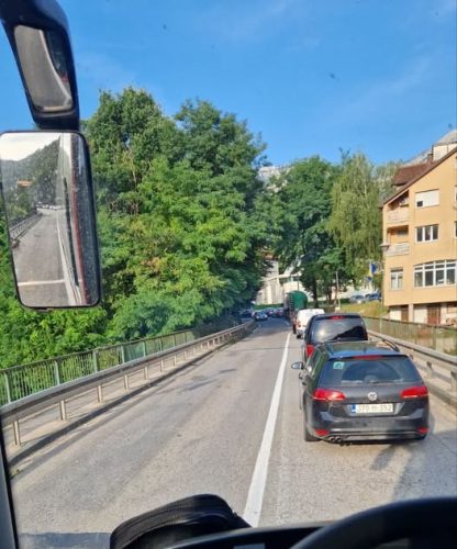 Ljetnje gužve: Petkilometarska kolona pred Jablanicom!