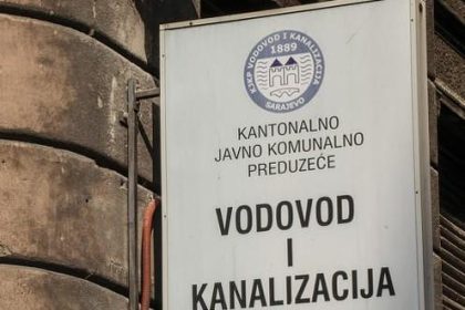 KJKP "Vodovod i kanalizacija": 13 sarajevskih ulica danas bez vode
