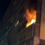 Tri policajca povrijeđena u požaru u Sarajevu!