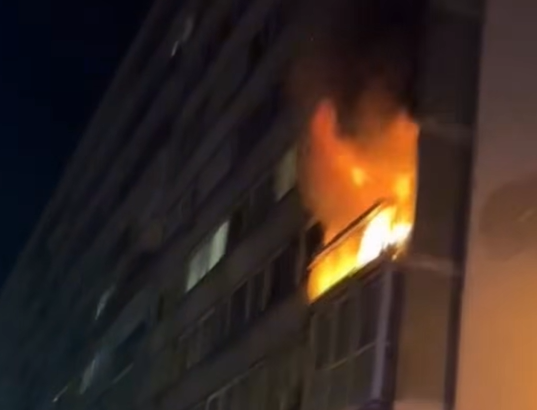 Tri policajca povrijeđena u požaru u Sarajevu!