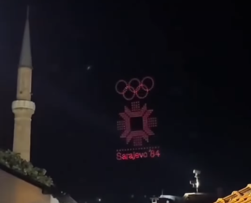 Nebo iznad Sarajeva kao velika svjetlosna pozornica