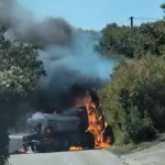 Sudar motocikla sa vatrogasnim vozilom kod Mostara