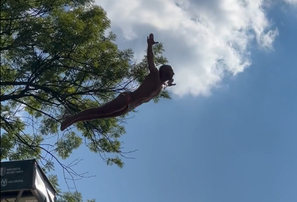 Bentbaša Cliff Diving: Igor Arsenić iz Banjaluke odnio pobjedu u žestokoj konkurenciji!