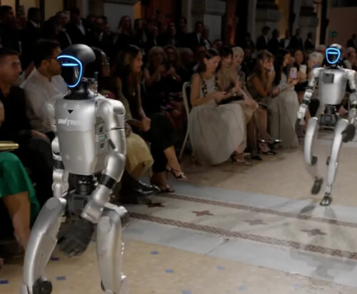 ROBOTI NA MODNOM SPEKTAKLU U MILANU!