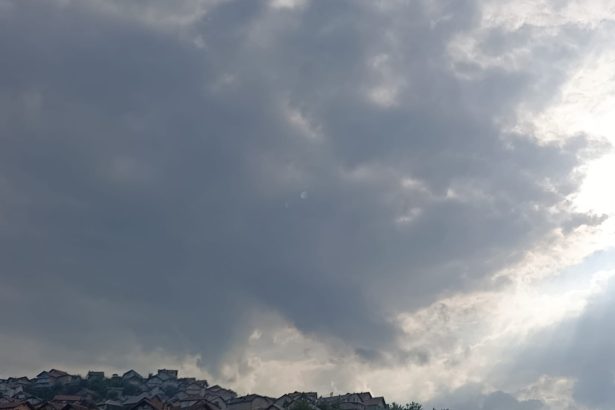 Vremenska prognoza: Oblačno s kišom u većem dijelu zemlje!
